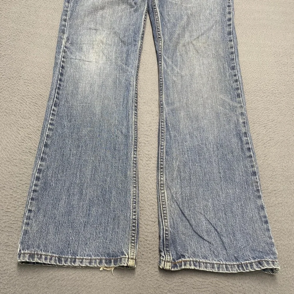 VTG Levis 527 Jeans Mens 32x34 Blue Low Bootcut Denim Medium Wash Cotton y2k